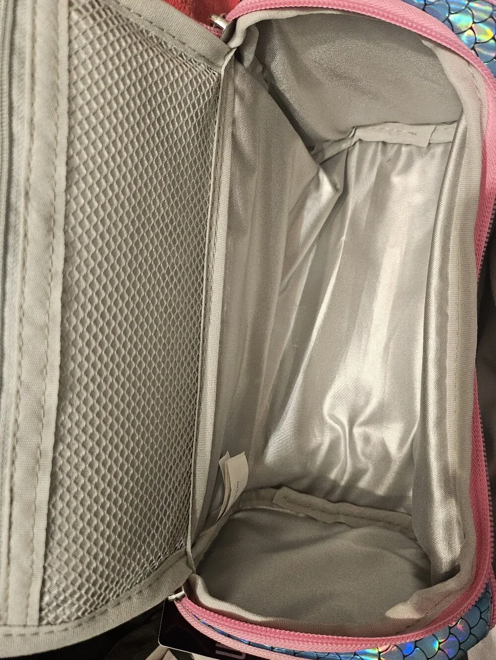 Wildkin Toiletry Bag – Spacious & Durable Mermaid Scale Shiny Nwt